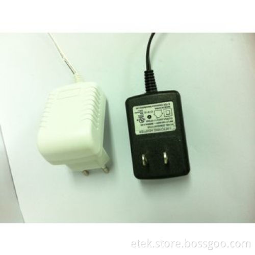 6W Series Switching Power Adapter with US, EU, BS, AU Plug for Clipper, Cleaner Meet EN61558 EN60335